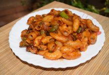 Recipe for making macaroni masala
