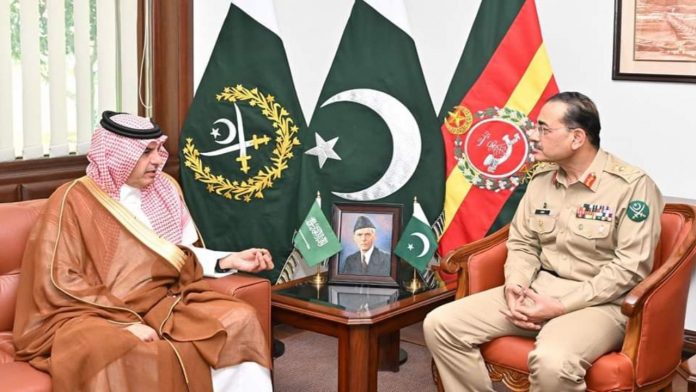 Assistant Minister of Defense, Kingdom of Saudi Arabia Meet General Syed Asim Munir Citizens voice